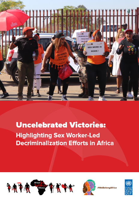 Book Cover: Uncelebrated Victories: Highlighting Sex Worker-Led Decriminalization Efforts in Africa