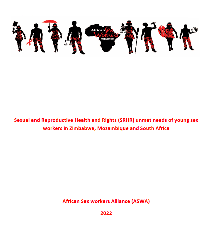 Book Cover: Sexual and Reproductive Health and Rights (SRHR) unmet needs of young sex workers in Zimbabwe, Mozambique and South Africa